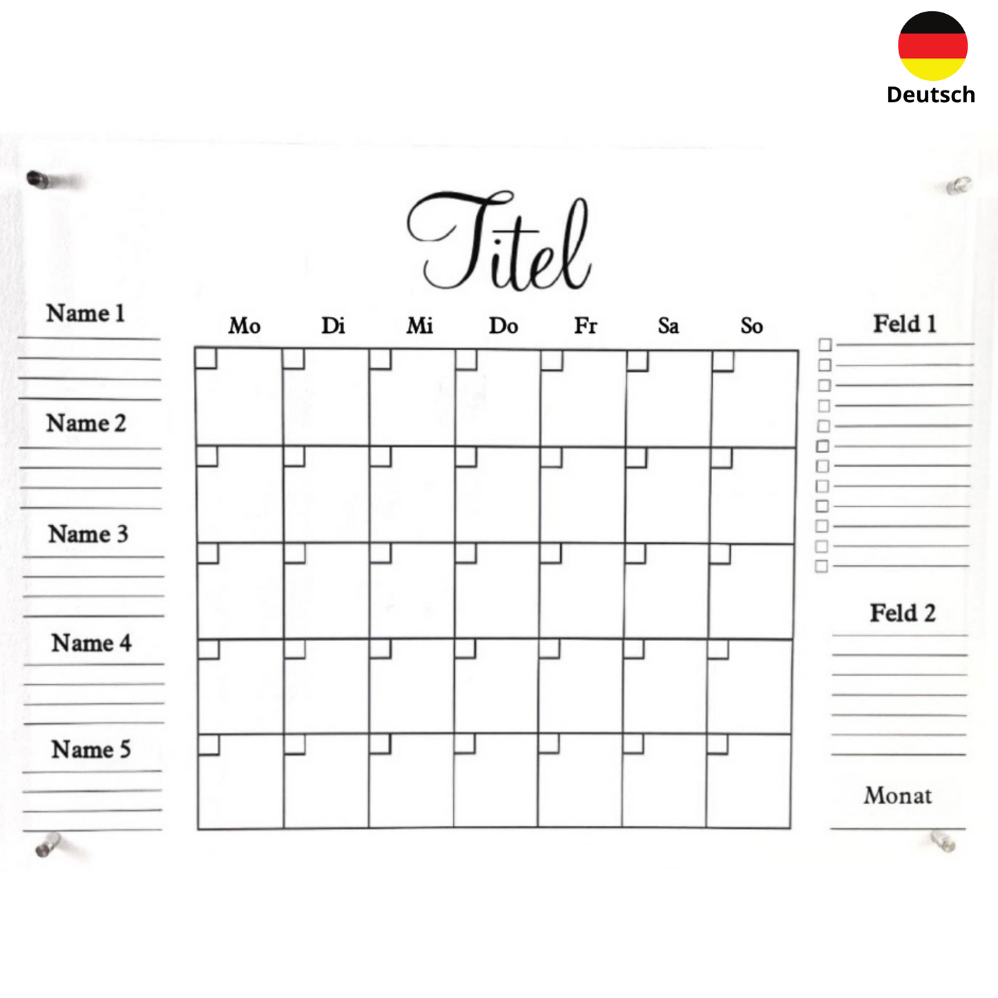 Big Family Monatskalender